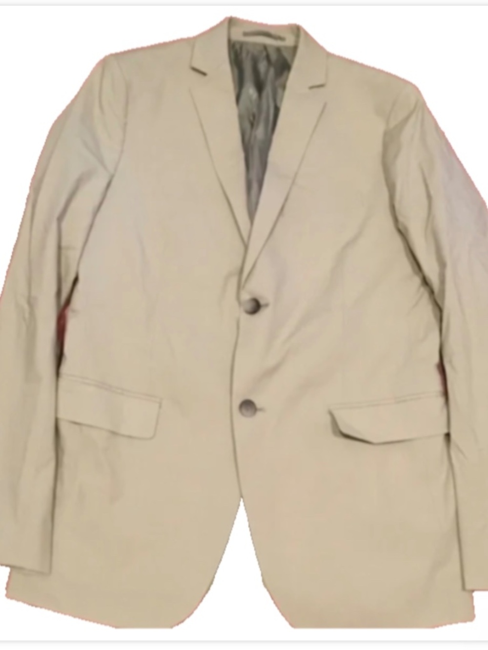 Men's Theory Jacket Blazer Beige Tan Sports Coat SZ 38